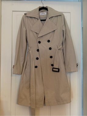 Vintage Y2K Calvin Klein Trench Coat
